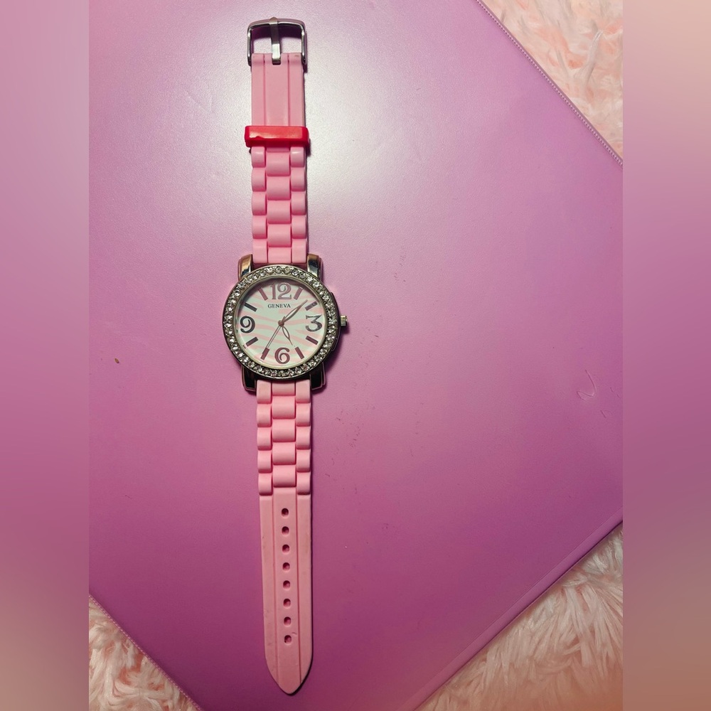 Pink watch